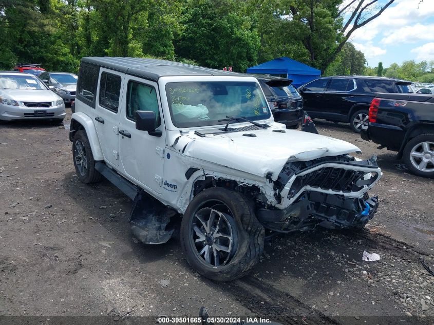 2024 JEEP WRANGLER 4XE SPORT S