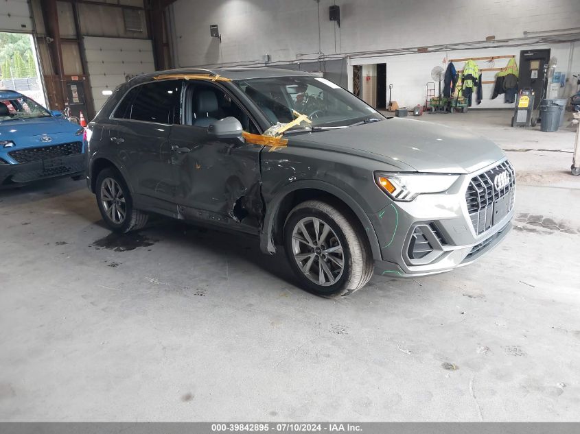 2023 AUDI Q3 PREMIUM PLUS 45 TFSI S LINE QUATTRO TIPTRONIC