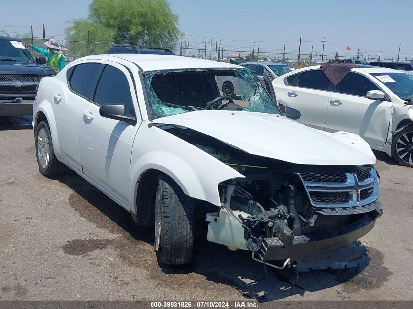 2013 DODGE AVENGER SE