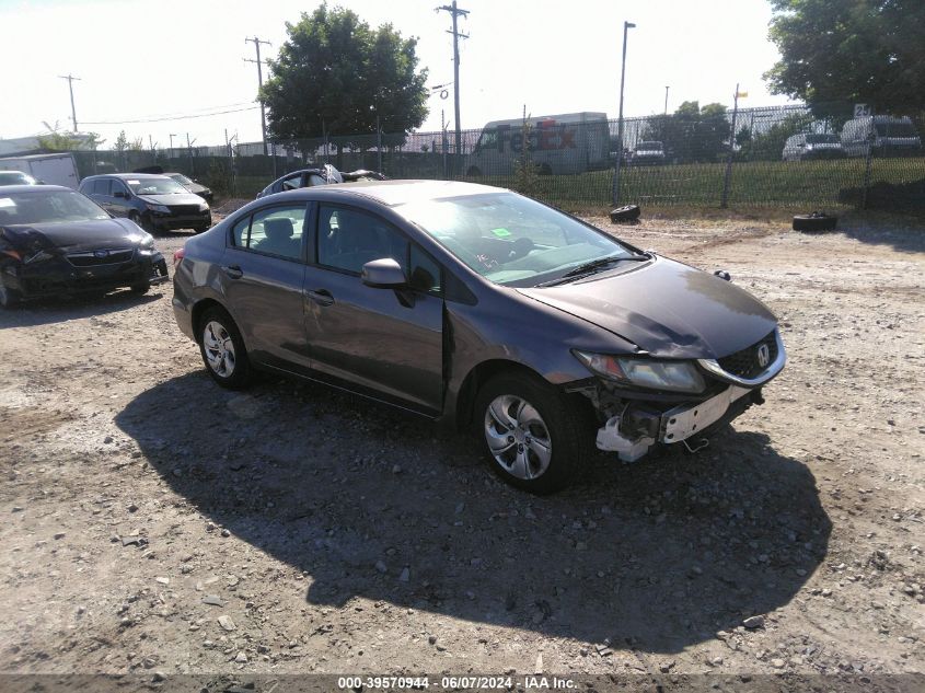 2013 HONDA CIVIC LX