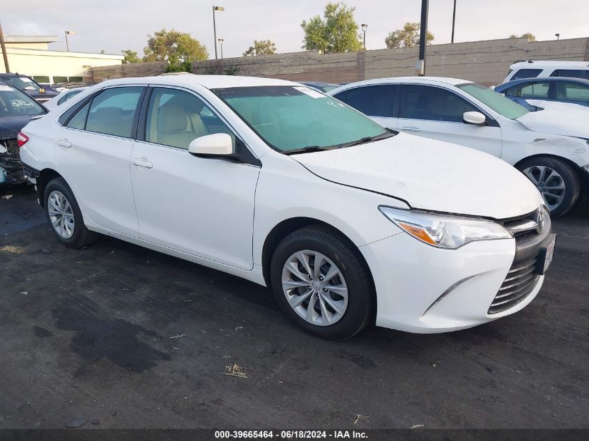 2016 TOYOTA CAMRY LE