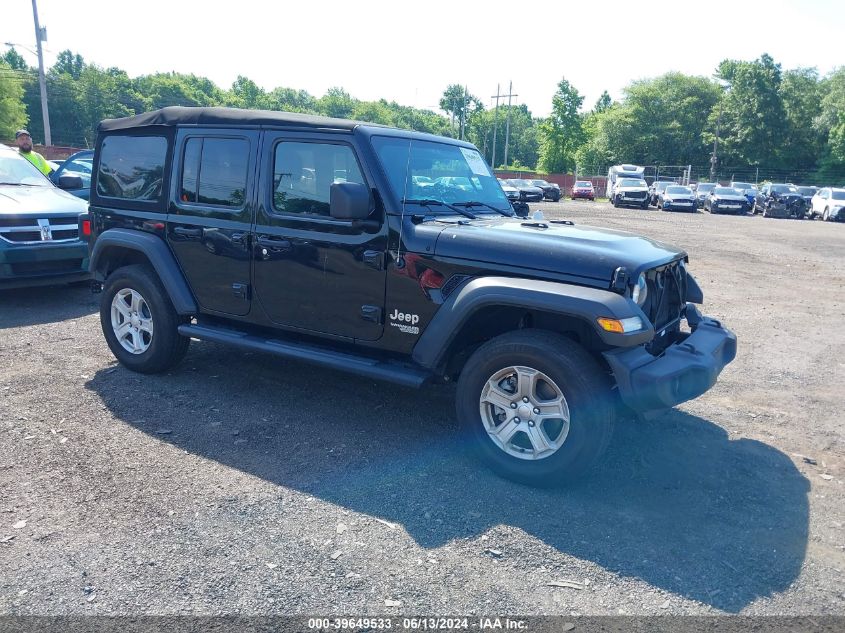 2018 JEEP WRANGLER UNLIMITED SPORT S 4X4