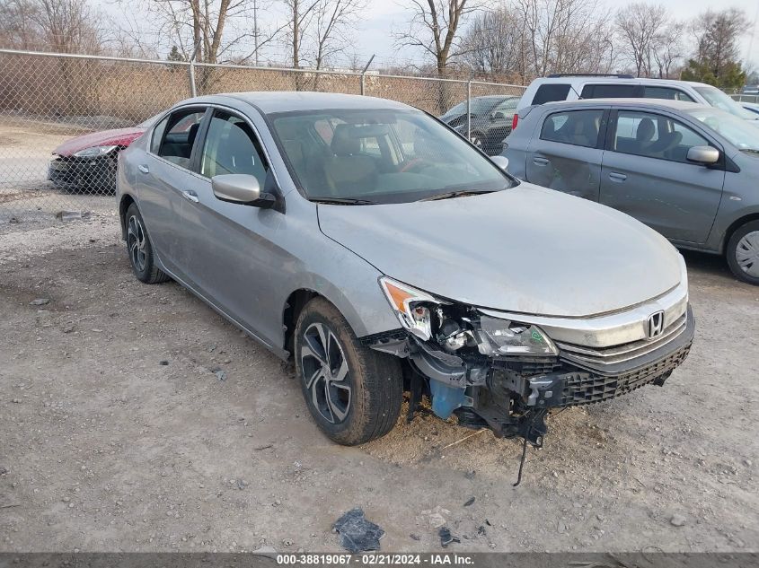 2017 HONDA ACCORD LX