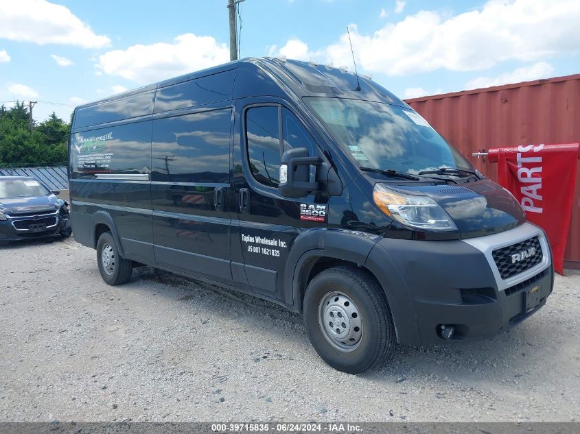 2019 RAM PROMASTER 3500 CARGO VAN HIGH ROOF 159 WB EXT