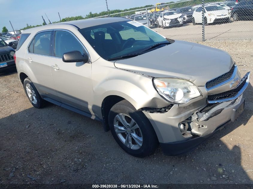 2012 CHEVROLET EQUINOX LS