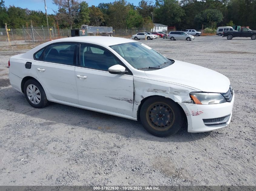 2012 VOLKSWAGEN PASSAT S/2.5L S