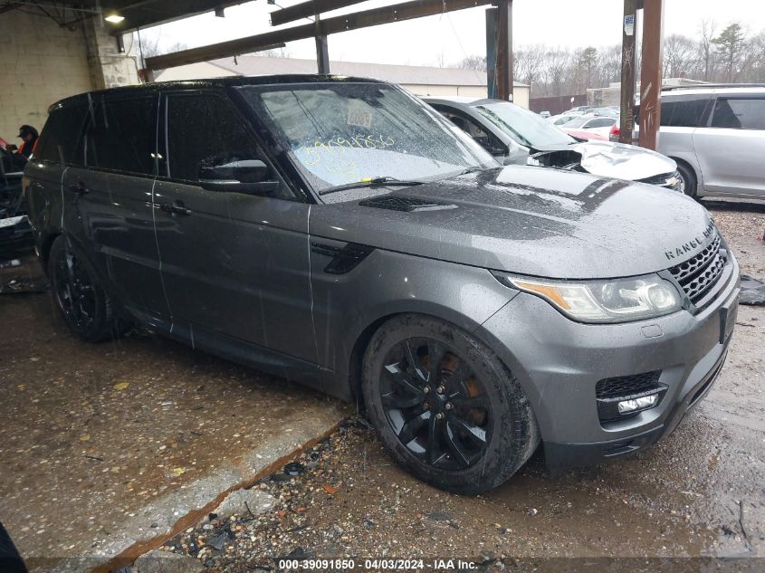 2016 LAND ROVER RANGE ROVER SPORT 3.0L V6 SUPERCHARGED HSE