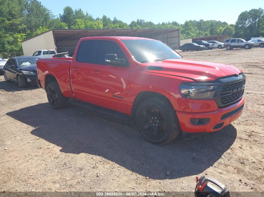 2022 RAM 1500 BIG HORN QUAD CAB 4X2 6'4 BOX