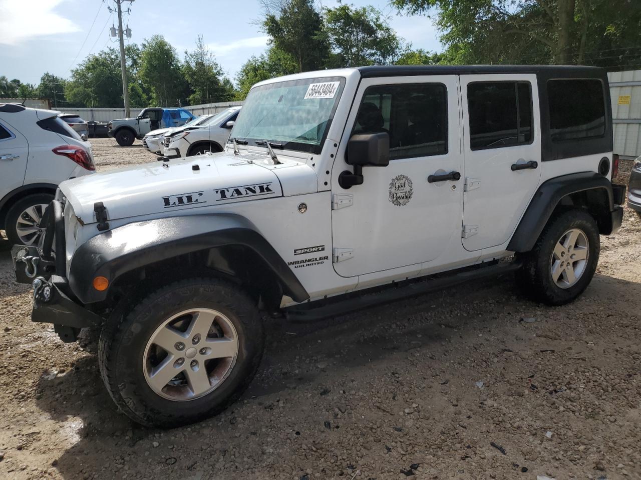 2016 JEEP WRANGLER UNLIMITED SPORT