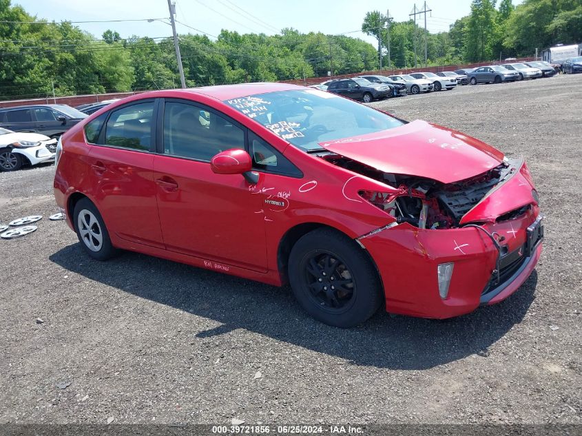 2015 TOYOTA PRIUS THREE