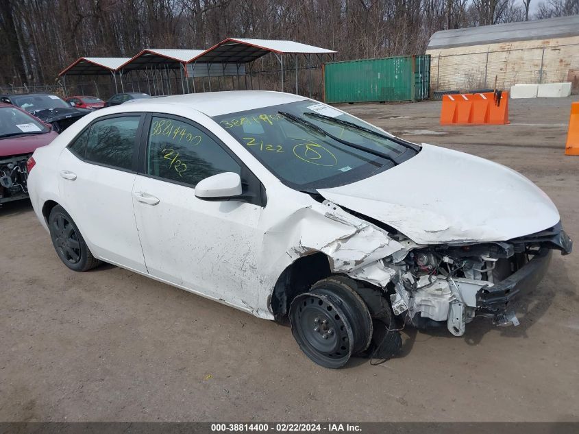 2018 TOYOTA COROLLA LE