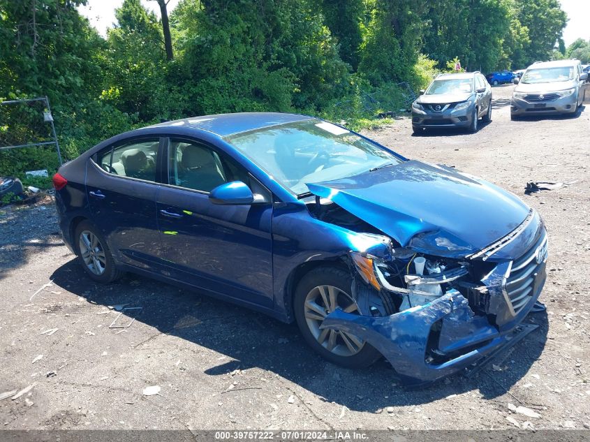 2018 HYUNDAI ELANTRA SEL