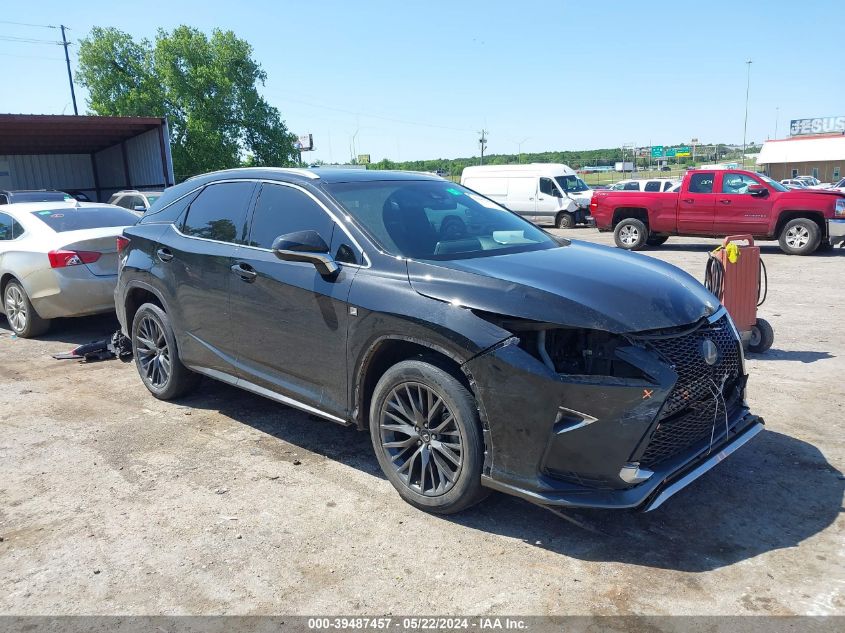 2016 LEXUS RX 350 F SPORT