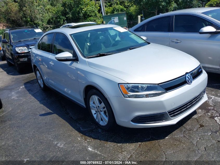 2013 VOLKSWAGEN JETTA HYBRID SEL