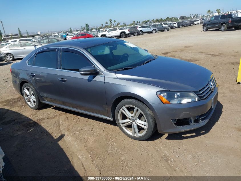 2014 VOLKSWAGEN PASSAT 2.0L TDI SE