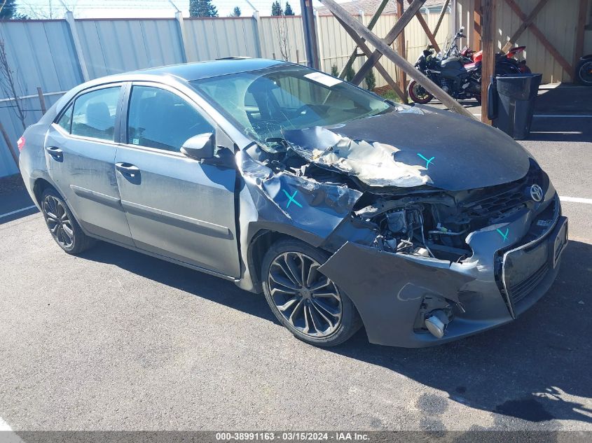 2015 TOYOTA COROLLA S PLUS