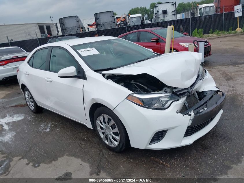 2016 TOYOTA COROLLA LE