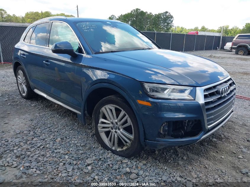 2018 AUDI Q5 2.0T PREMIUM/2.0T TECH PREMIUM