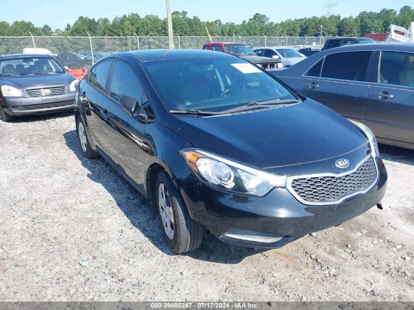 2015 KIA FORTE LX