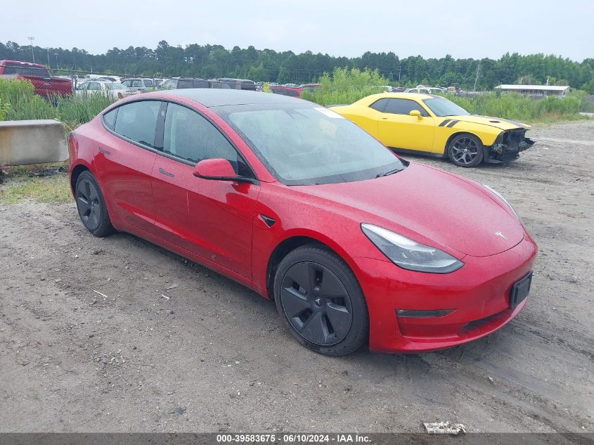 2021 TESLA MODEL 3 LONG RANGE DUAL MOTOR ALL-WHEEL DRIVE