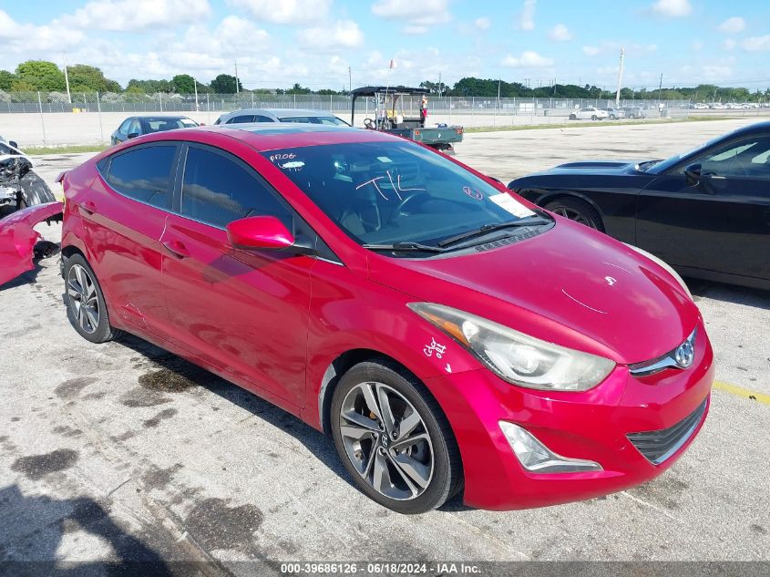 2015 HYUNDAI ELANTRA SE