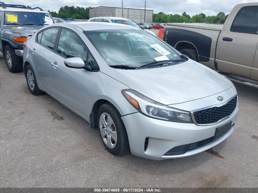 2017 KIA FORTE LX