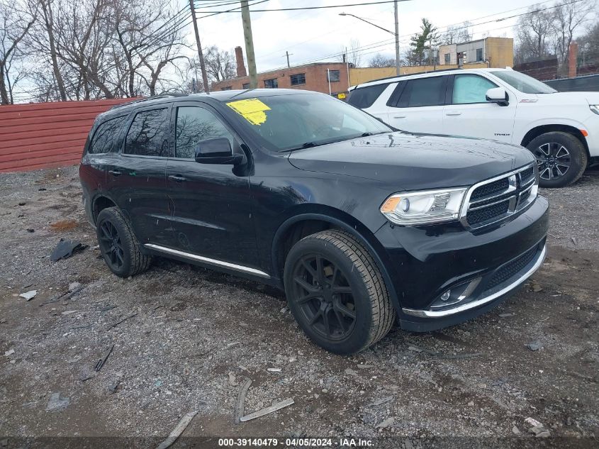 2017 DODGE DURANGO SXT AWD