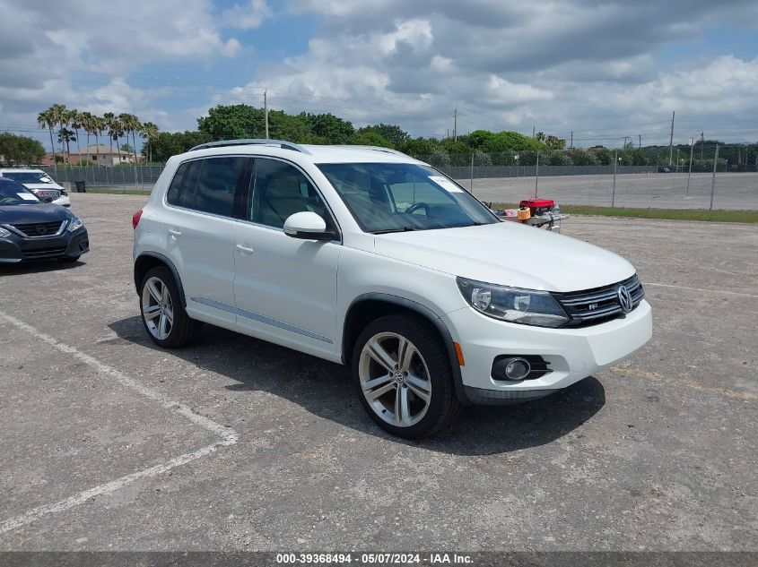 2016 VOLKSWAGEN TIGUAN R-LINE