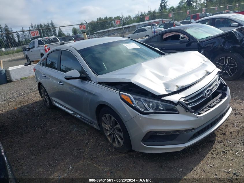 2015 HYUNDAI SONATA SPORT