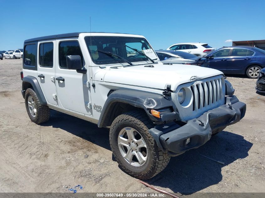 2020 JEEP WRANGLER UNLIMITED SPORT S 4X4