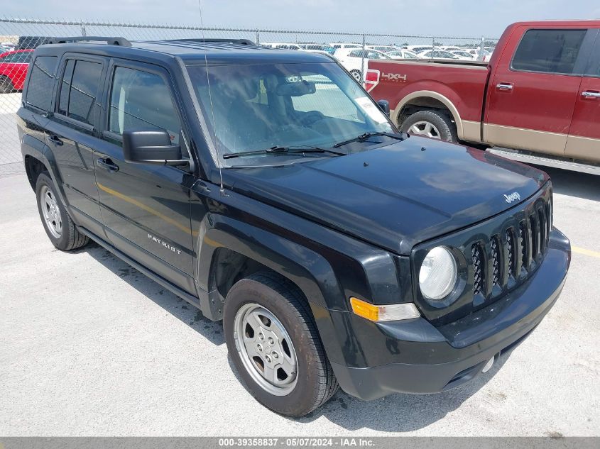 2017 JEEP PATRIOT SPORT FWD