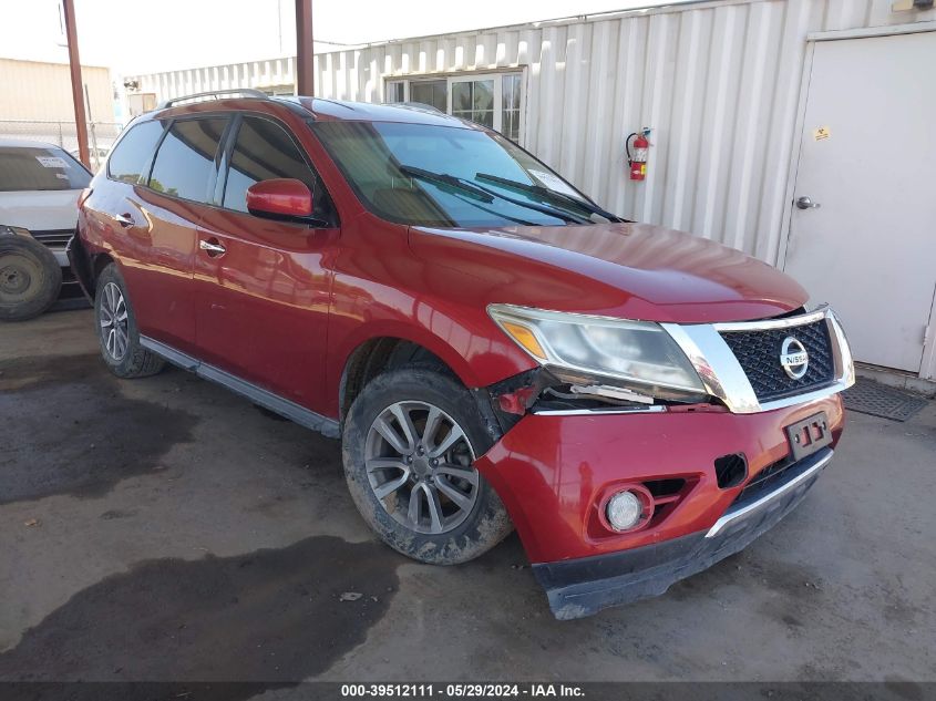 2016 NISSAN PATHFINDER PLATINUM/S/SL/SV