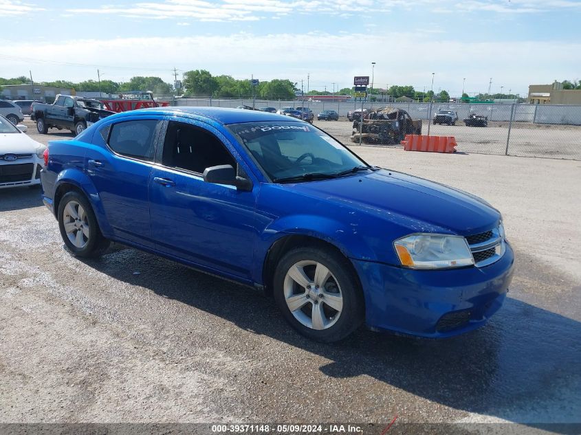 2012 DODGE AVENGER SE