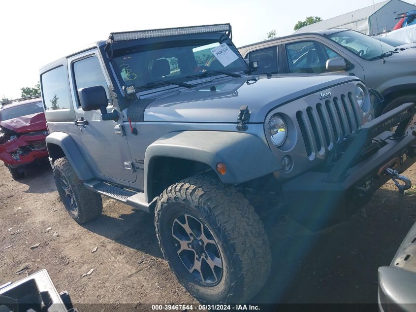 2017 JEEP WRANGLER SPORT 4X4