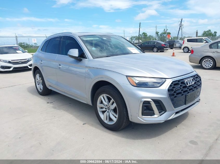 2022 AUDI Q5 PREMIUM 45 TFSI S LINE QUATTRO S TRONIC