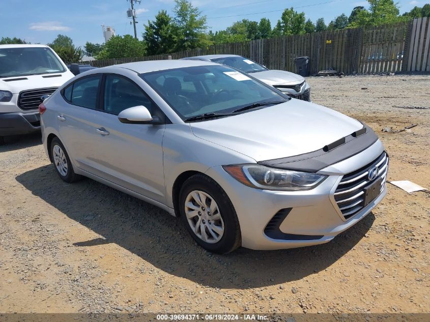 2017 HYUNDAI ELANTRA SE