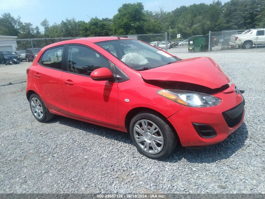 2012 MAZDA MAZDA2 SPORT