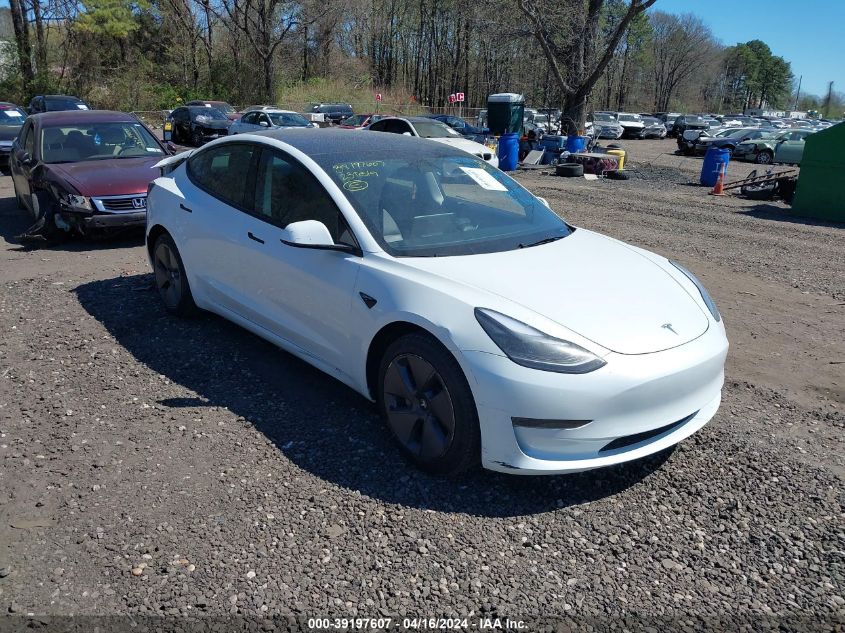 2023 TESLA MODEL 3 REAR-WHEEL DRIVE