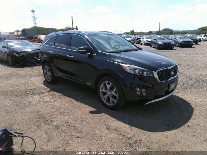 2016 KIA SORENTO 2.0T SXL