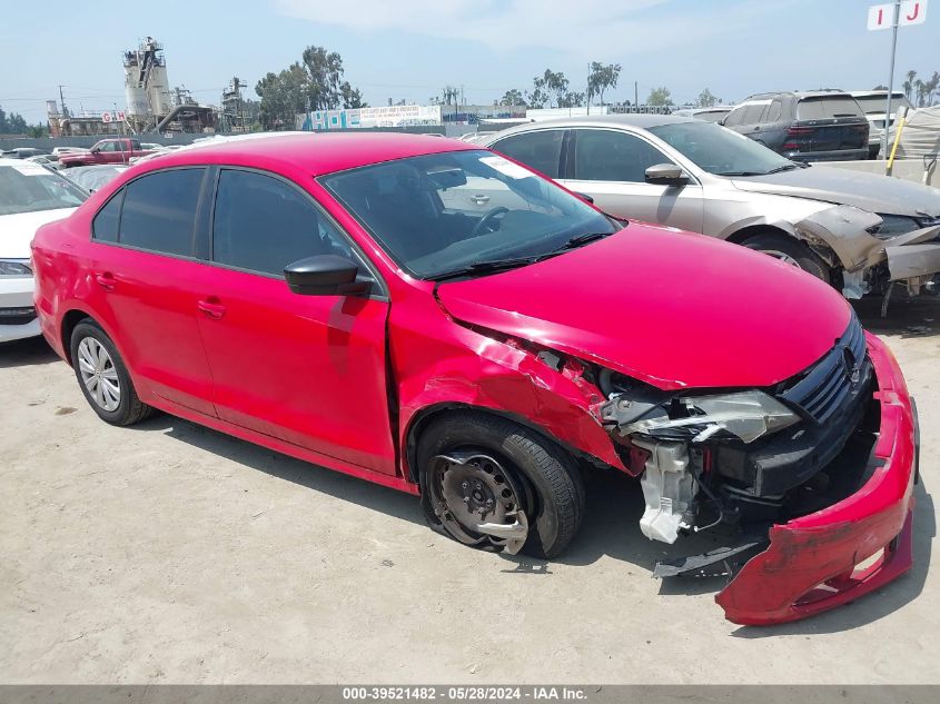 2014 VOLKSWAGEN JETTA 2.0L S