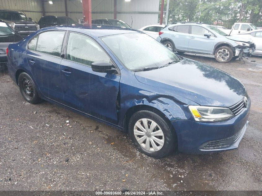 2014 VOLKSWAGEN JETTA 2.0L S