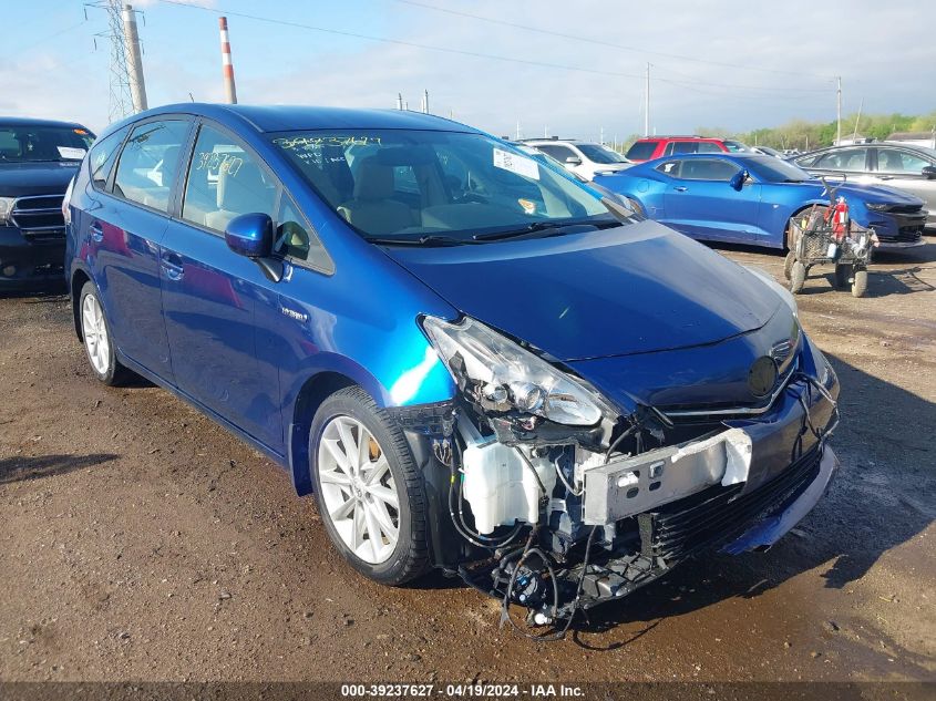 2012 TOYOTA PRIUS V FIVE