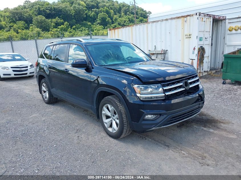 2018 VOLKSWAGEN ATLAS 3.6L V6 SE