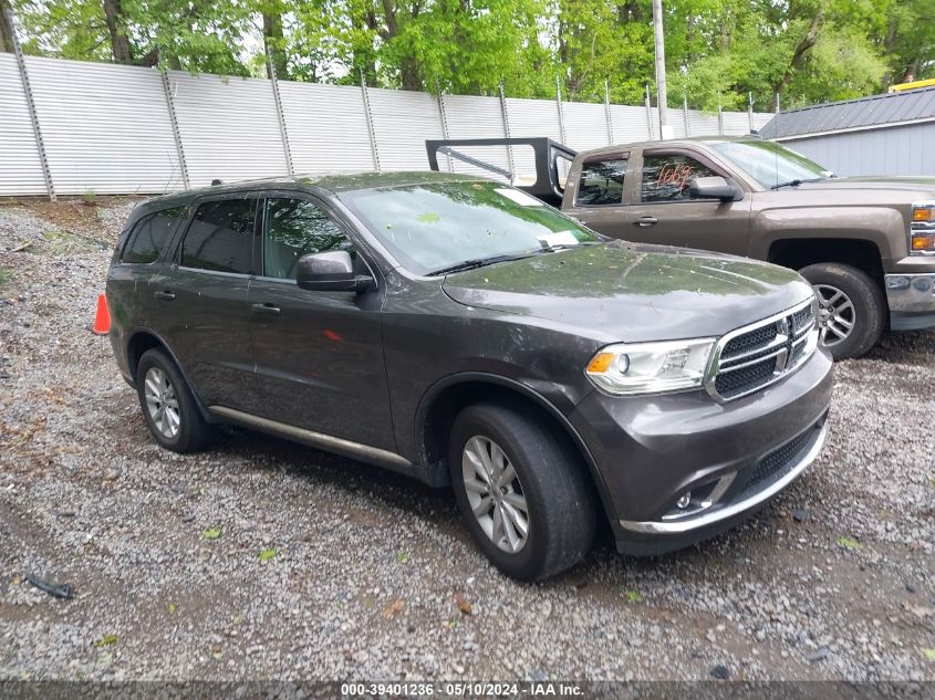 2019 DODGE DURANGO SXT AWD