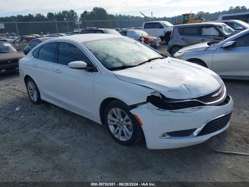 2016 CHRYSLER 200 LIMITED