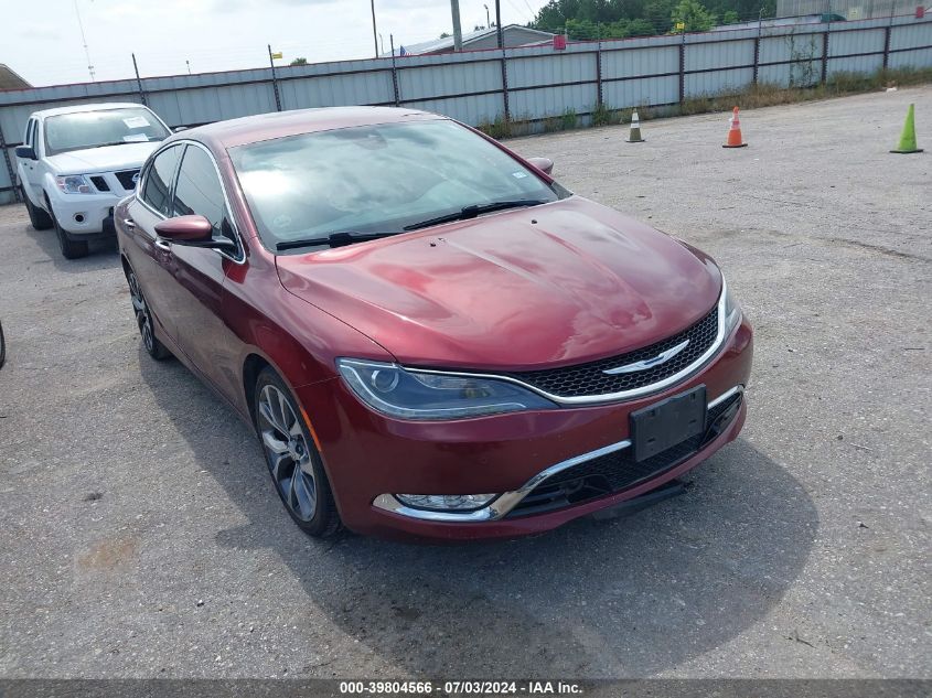 2015 CHRYSLER 200 C