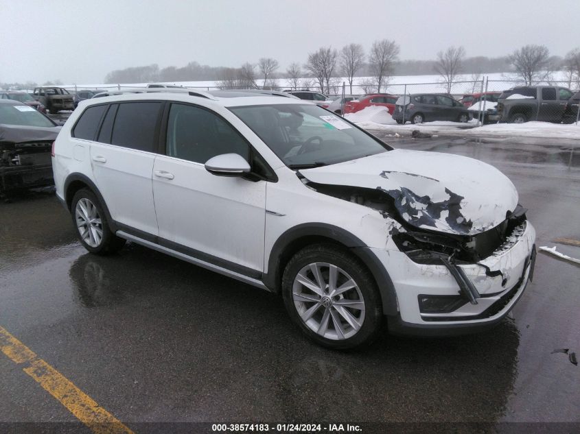 2017 VOLKSWAGEN GOLF ALLTRACK TSI S/TSI SE/TSI SEL