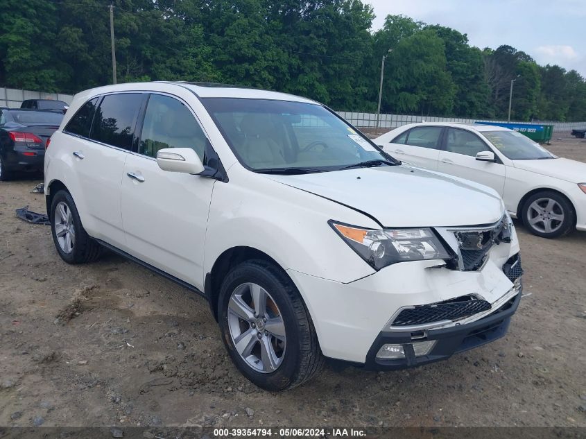 2012 ACURA MDX TECHNOLOGY PACKAGE