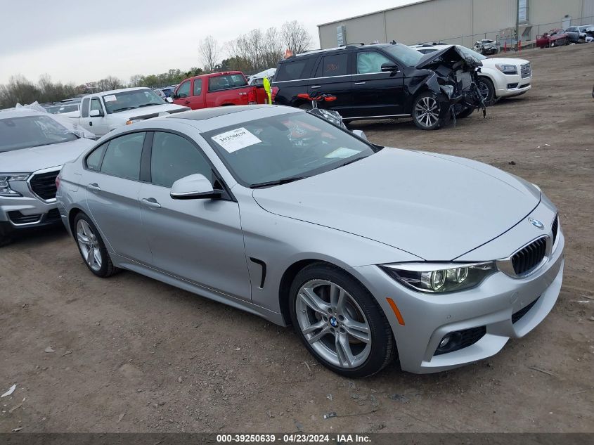 2019 BMW 430I GRAN COUPE