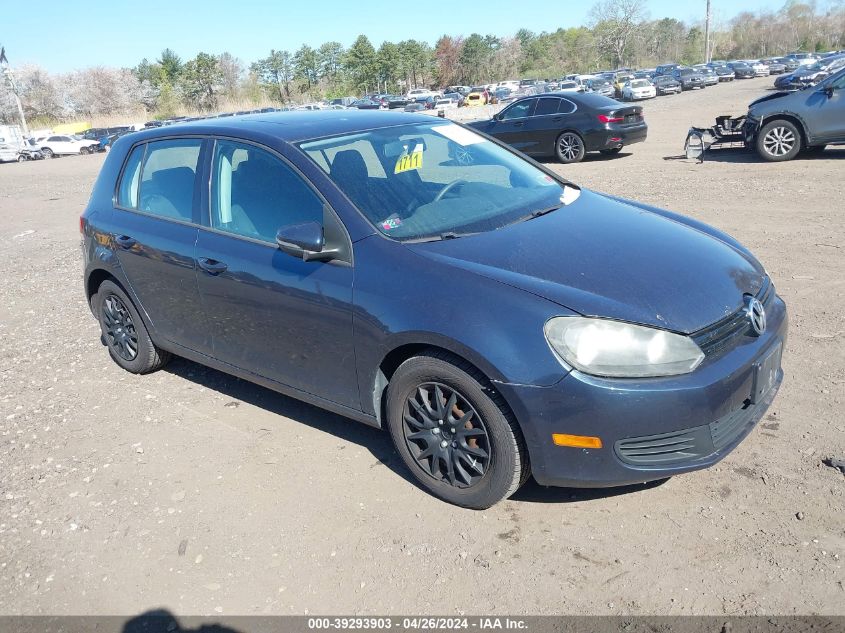 2010 VOLKSWAGEN GOLF 4-DOOR